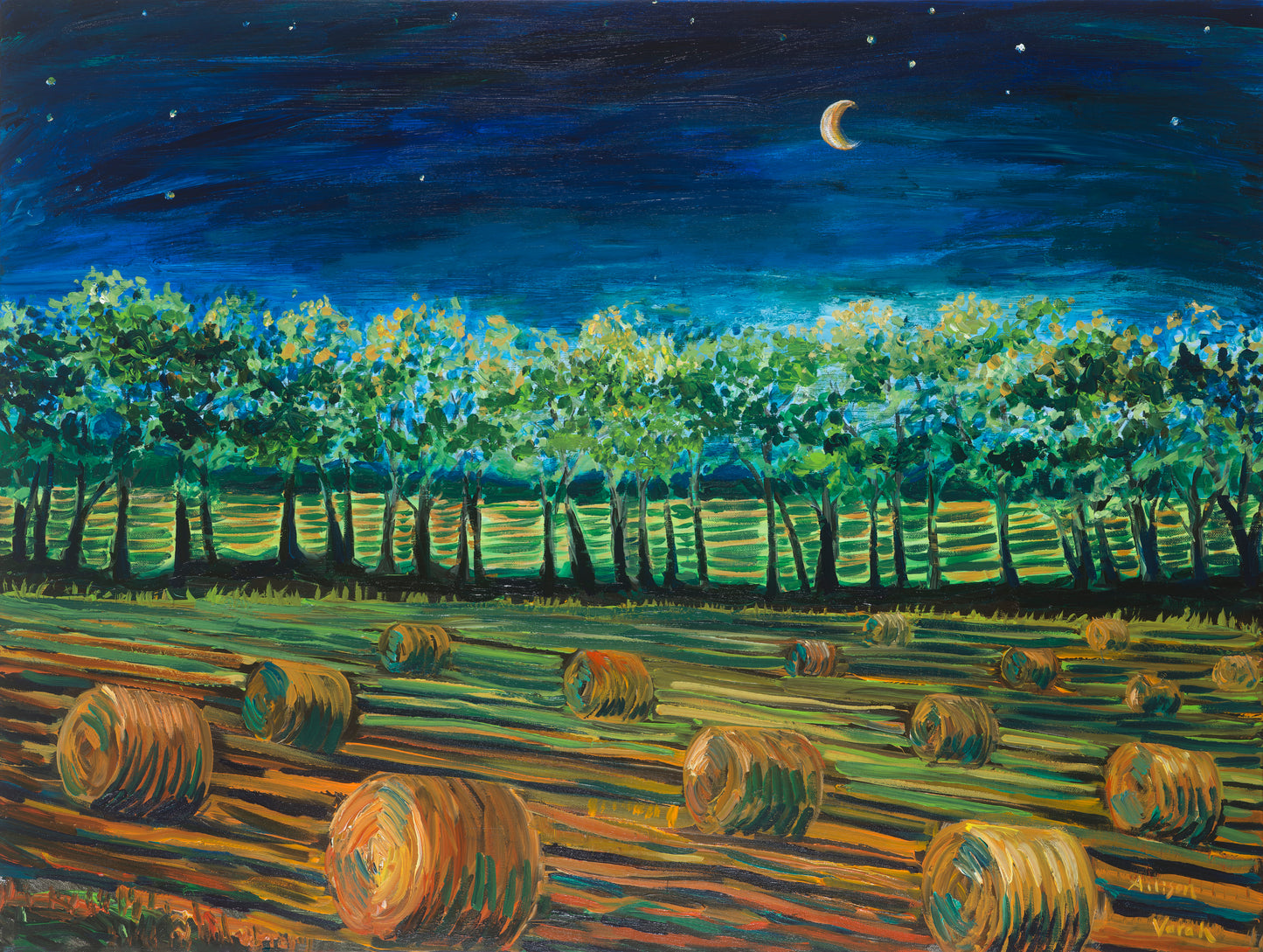 Starry Night Note Card